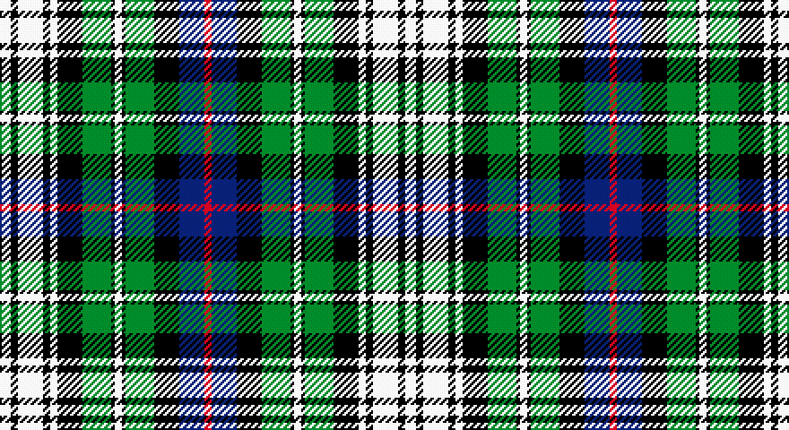 W/6 K4 W14 K4 W4 K14 G16 K2 W4 K2 G16 K14 DB14 R/4 tartan