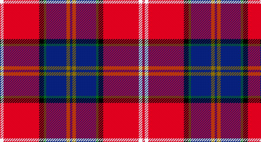 W/6 R60 K8 DG4 DB34 Y6 DB4 Y6 DB34 DG4 K8 R60 W6 R/4 tartan