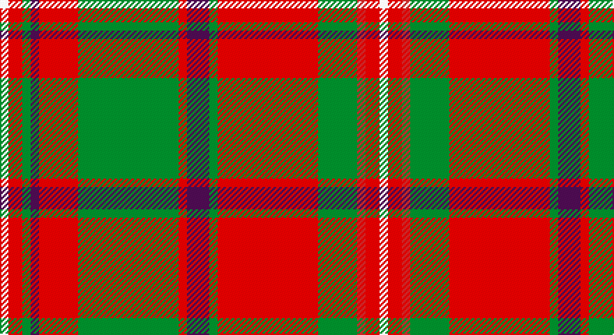 W/6 Ri10 G6 DP6 Ri28 G72 Ri6 DP16 G6 Ri72 G28 R6 Ri10 W/6 tartan