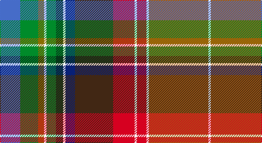 B/34 G30 Y10 W4 G16 DG12 W4 DB16 DO64 R36 W4 R16 W4 O100 W/4 tartan