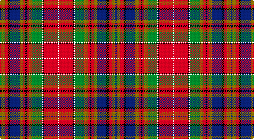 DB/2 Y6 R6 K4 DB16 Y6 R4 K2 R4 Y6 G16 W2 K2 R24 W/2 tartan