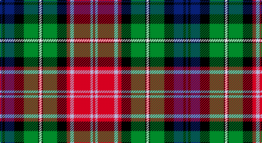 DB/4 K4 DB16 K16 G24 K2 W4 K2 G24 K16 R6 LB6 R28 LB4 R/4 tartan