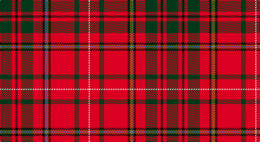 DG/20 R6 K4 R6 DG20 R16 K4 Y2 B2 Y2 K4 R40 DG8 R16 W/2 tartan