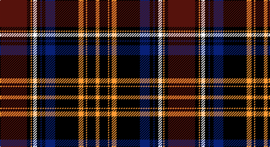DR/44 K6 LO2 K2 W6 K6 DB2 K6 DB16 K38 LO8 K4 LO2 K14 LO/6 tartan