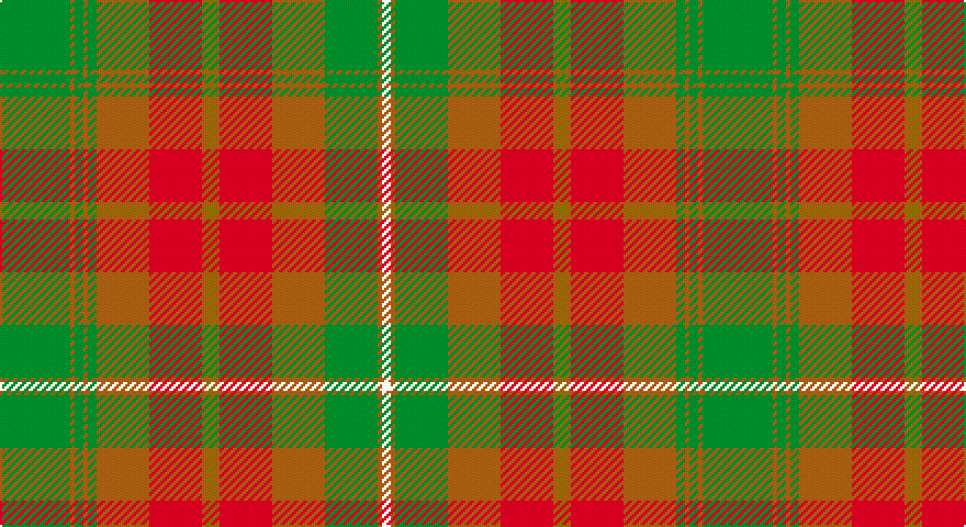 G/32 O2 G4 O2 G4 O24 R24 O2 Y4 O2 R24 O24 G24 O2 W/4 tartan