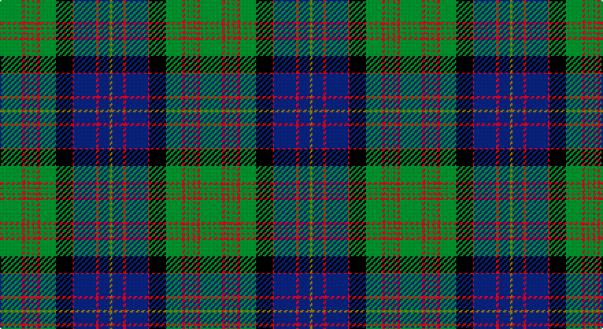 G/16 R2 G2 R1 G3 R1 G2 R2 G12 K12 R1 DB16 R2 DB8 Y/2 tartan