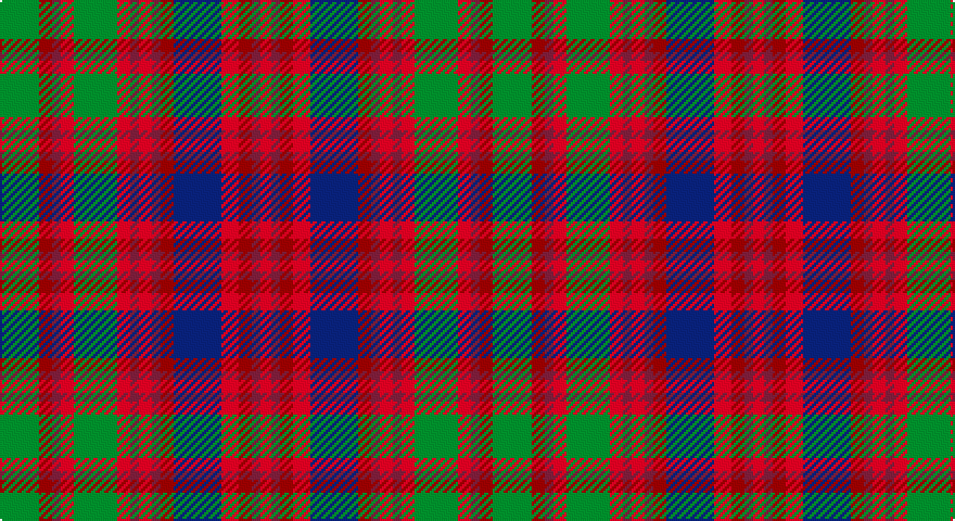 G/18 Rii6 Ri4 R6 G20 R6 Ri4 R6 Ri4 Rii6 DB22 R8 Rii6 Ri4 R/5 tartan