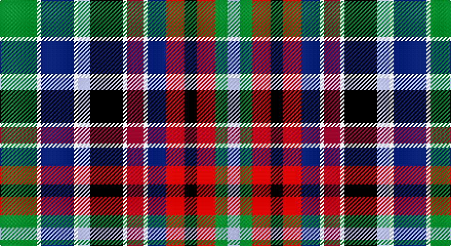G/36 W4 DB32 W4 LB12 K32 W4 R16 W4 DB18 Ri18 K12 Ri18 G12 LB/12 tartan