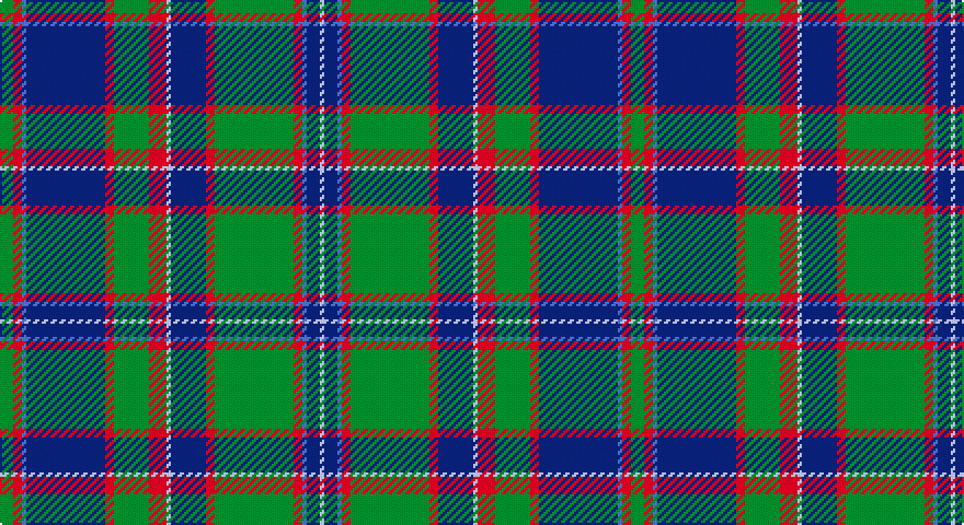 G/6 R4 B2 DB36 R4 G16 R8 LB2 DB16 R4 G36 R4 B2 DB6 LB/2 tartan