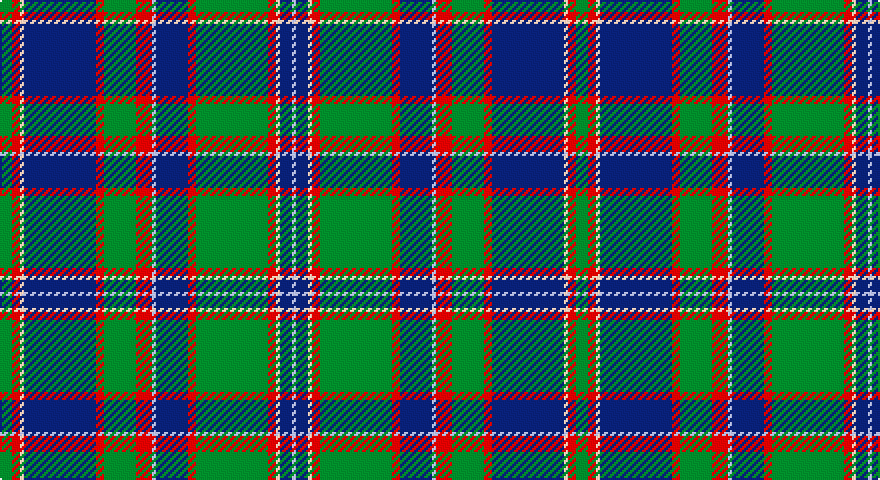 G/6 R4 W2 DB36 R4 G16 R8 LB2 DB16 R4 G36 R4 W2 DB6 LB/2 tartan