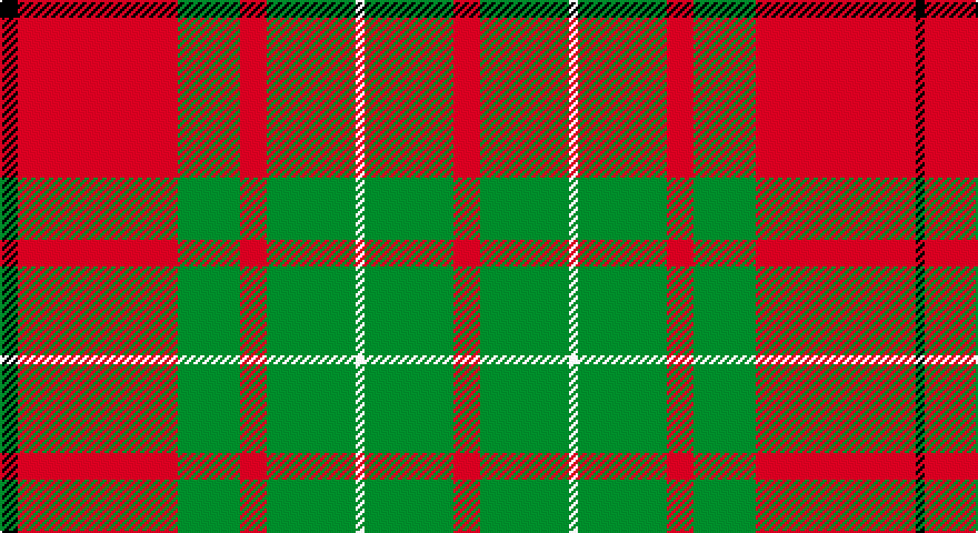 K/8 R72 G28 R12 G40 W4 G40 R12 G40 W4 G40 R12 G28 R72 K/4 tartan