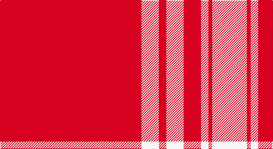 R/228 W28 R12 W28 R28 W12 R6 W56 R6 W12 R24 W28 R12 W28 R/114 tartan