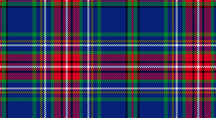 R/4 G8 K4 DB50 G8 DB8 Y4 DB4 W4 DB10 G6 R14 K4 R6 W/4 tartan