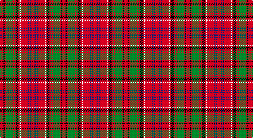 R/6 K2 R2 G12 R2 G2 R2 K4 R2 W2 R12 DB2 R2 DB2 R/6 tartan