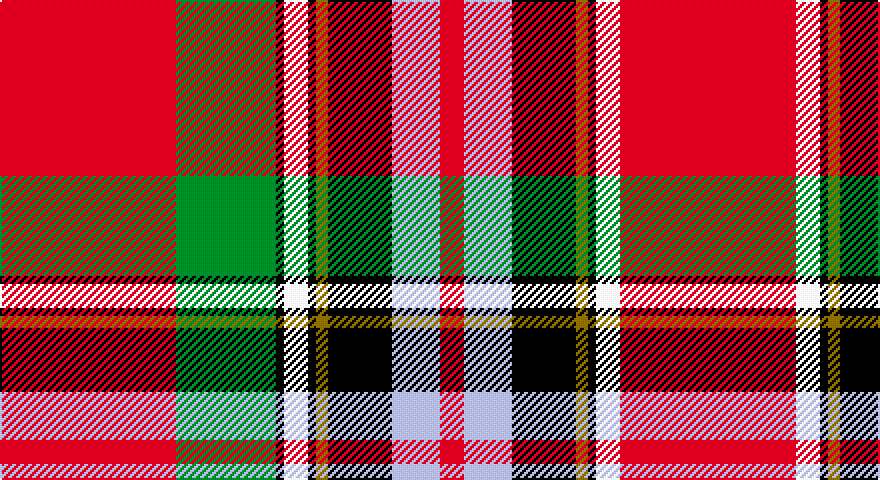 R/88 G50 K4 W12 K4 Y6 K32 LB24 R12 LB24 K32 Y6 K4 W12 R/88 tartan