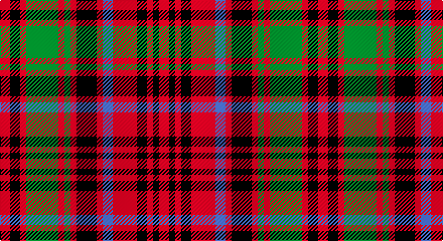 R/10 K10 R6 G32 R6 G6 R6 K20 R6 B10 R24 K10 R6 K6 R/10 tartan