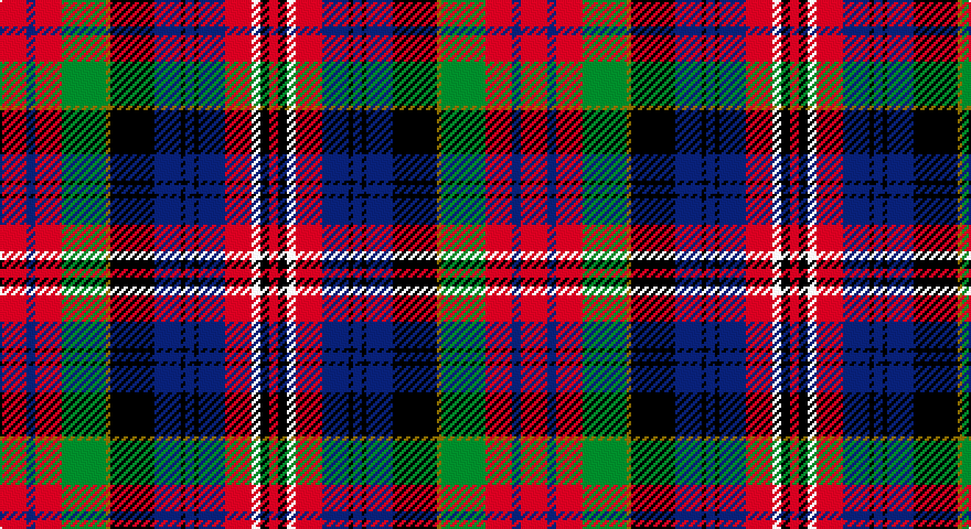 R/12 DB4 R12 G20 Y2 K20 DB12 K2 DB4 K2 DB12 R12 W4 K4 R/4 tartan
