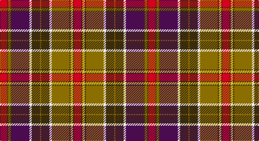 R/12 DY2 Y4 DY2 DP30 W4 DY14 Y2 DY14 W4 Y30 DY2 LY4 DY2 R/12 tartan