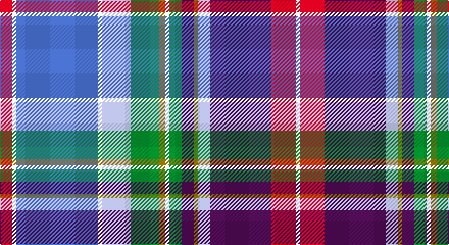 R/12 W4 B80 W4 LB28 G28 Y6 W4 G12 DP12 Y4 LB12 DP60 R24 W/4 tartan