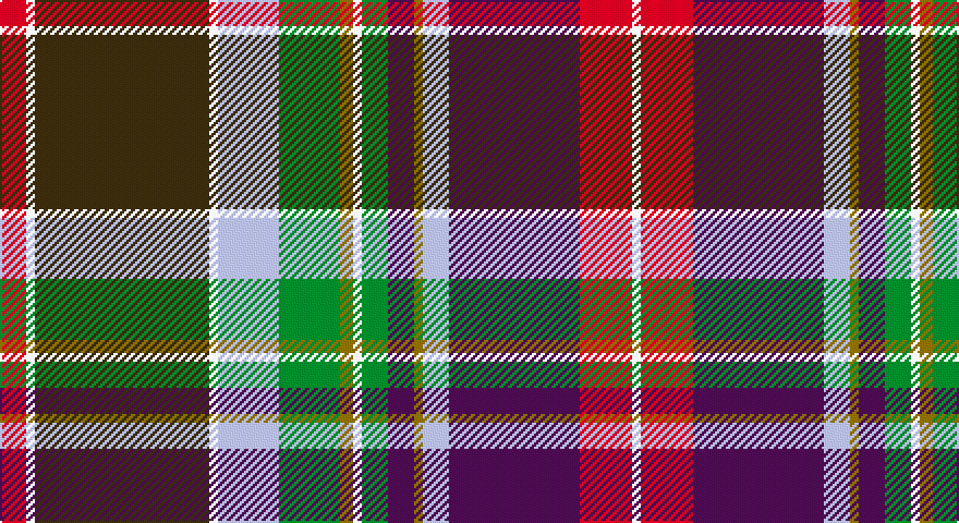 R/12 W4 DY80 W4 LB28 G28 Y6 W4 G12 DP12 Y4 LB12 DP60 R24 W/4 tartan
