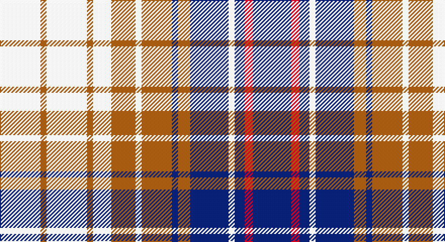 W/40 O6 W40 O6 W18 O24 W6 O30 DB6 O12 DB38 W6 DB10 R8 DB/38 tartan