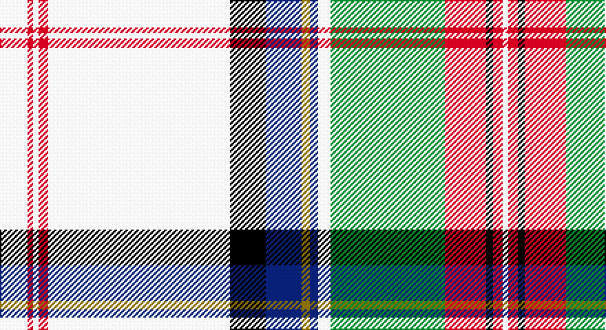 W/20 R4 W4 R7 W132 K26 DB26 Y6 DB6 W9 G83 R30 K5 R7 W/4 tartan