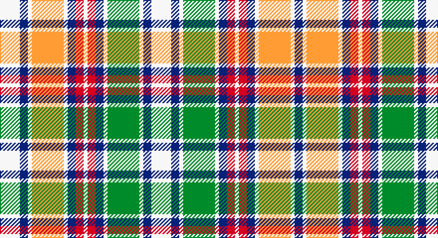 W/20 DB8 W4 G32 W4 DB8 R8 W4 R8 DB8 W4 LO32 W4 DB8 W/20 tartan