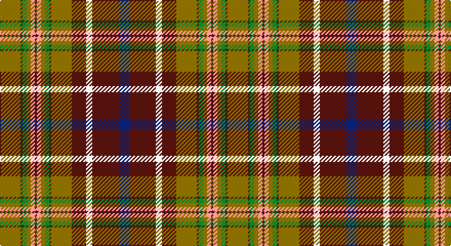 Y/20 DY2 G4 Y4 LR4 DR2 LR4 Y4 G4 DY2 Y20 DR14 W6 DR26 DB/10 tartan