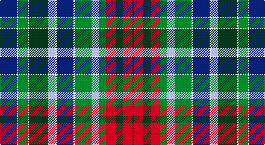 DB/28 W2 G16 W2 DG32 LB12 W2 DB28 W2 G28 LB12 G12 R16 DG12 R16 DG/2 tartan