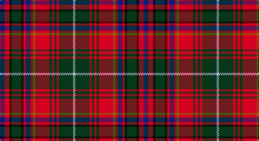 DB/8 R8 K4 DG16 K4 R4 DB8 R4 Y4 R24 DG4 R4 DG4 R4 DG24 LB/4 tartan