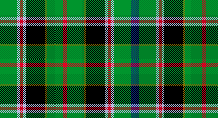 G/34 LB6 R6 LB6 K38 Y4 G34 R8 G34 Y4 K38 LB6 R6 LB6 G34 DB/16 tartan
