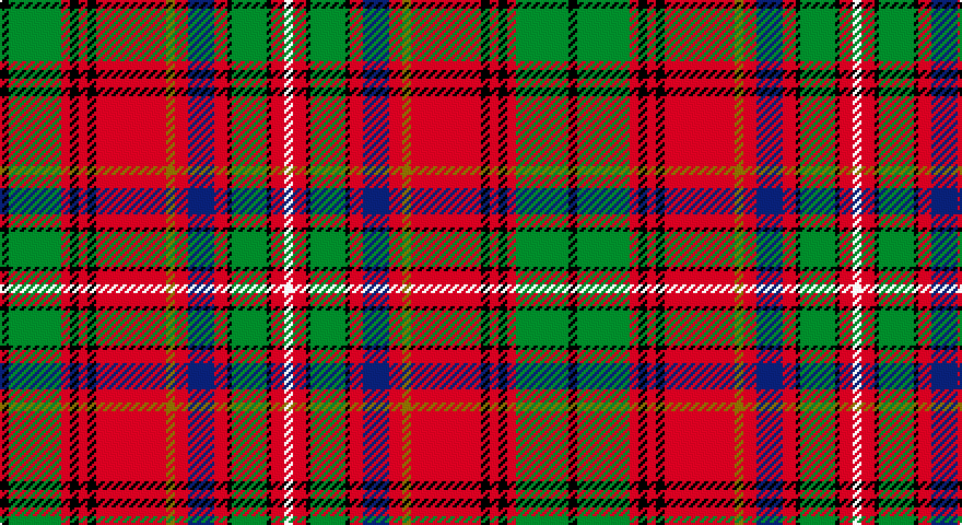 K/4 G24 R4 K4 R4 K4 R32 Y4 R6 DB12 R6 K2 G16 K2 R6 W/4 tartan