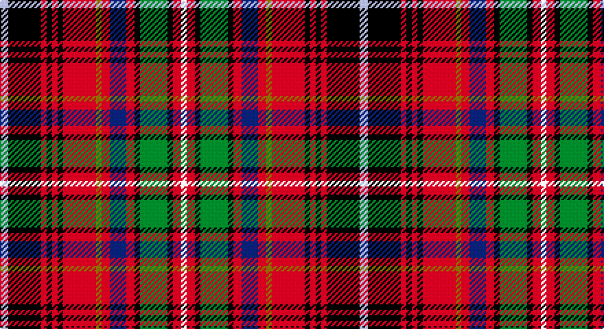 LB/6 K24 R4 K4 R4 K4 R24 Y4 R6 DB12 R6 K4 G20 K4 R6 W/4 tartan