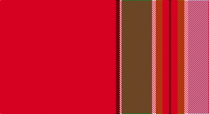 R/244 K8 W4 G64 W8 Y14 R14 K4 R14 Y14 W8 LB64 K16 R16 Y24 W/8 tartan