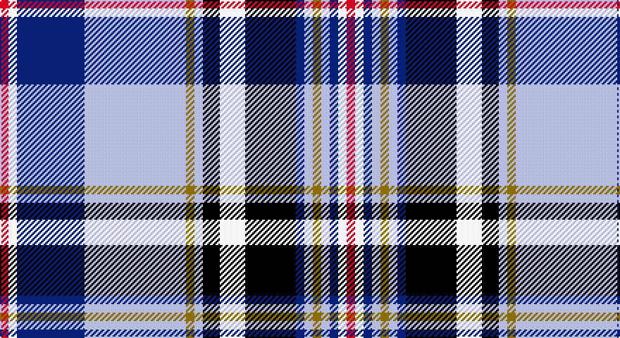 R/6 W6 DB48 LB72 Y6 LB6 K12 W18 K36 DB6 LB6 Y6 LB6 DB6 W6 R/6 tartan