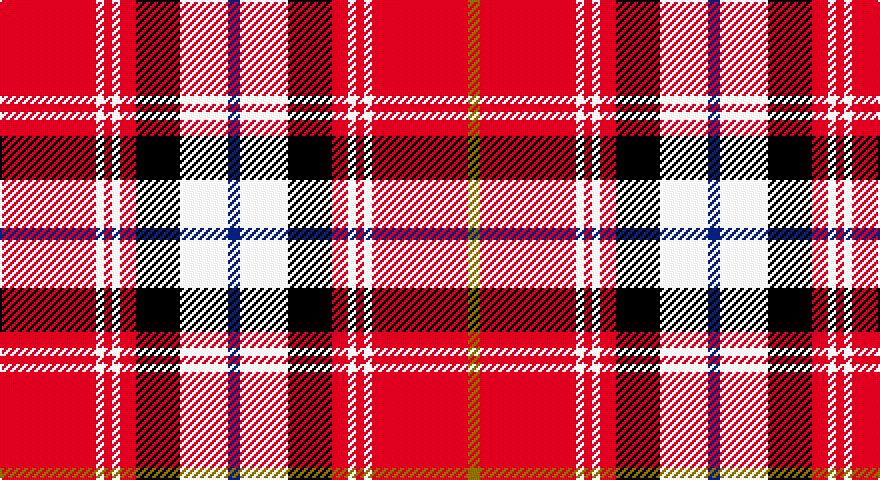 R/48 W4 R4 W4 R8 K22 W24 DB6 W24 K22 R8 W4 R4 W4 R48 Y/6 tartan