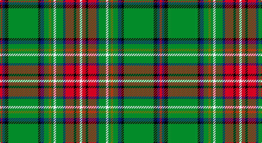 R/4 DB4 K6 G50 K4 DB6 G8 Y4 G4 W4 G12 DB4 R14 K4 R6 W/4 tartan