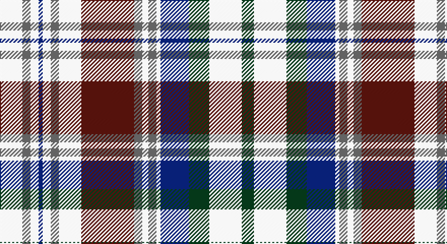 W/22 N8 W8 DB4 W8 N8 W22 DR52 N8 W6 N8 W4 DB28 DG20 W32 DG/12 tartan