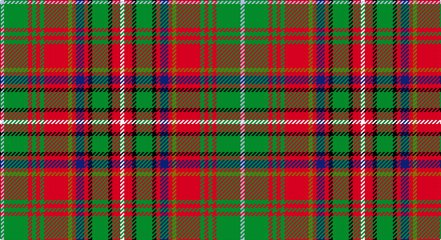 LB/4 G24 R4 G4 R4 G4 R24 Y4 R4 DB8 R4 K4 G16 K4 R8 W/4 tartan
