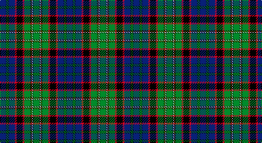DB/10 K1 G1 K1 G1 K1 DB10 R3 K10 R3 G10 K1 Y1 K1 W1 K1 G/10 tartan