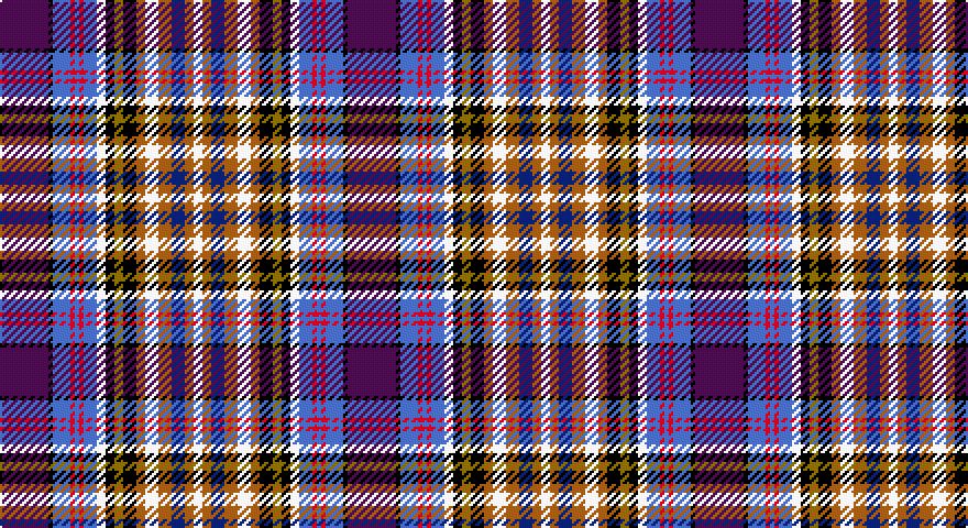 DP/22 K2 B8 R2 B2 R2 B6 W4 K4 Y4 K6 O4 W6 O6 DB6 O4 W/4 tartan