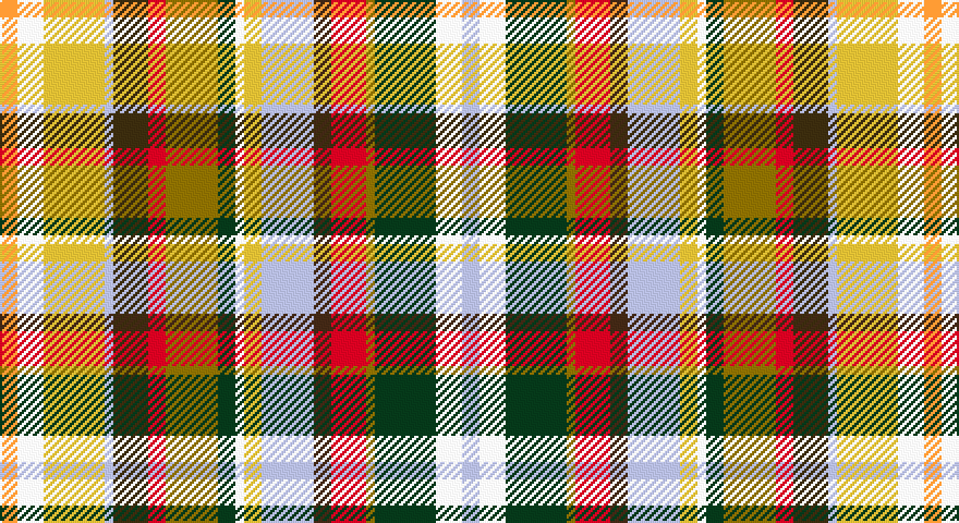 LO/8 W12 LY28 LB4 DY16 R8 Y24 DG8 W4 LY8 LB24 DO8 R16 Y4 DG28 W12 LB/8 tartan