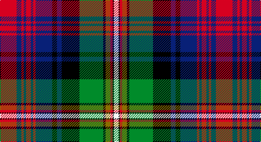 R/28 DB8 R4 DB4 R8 DB4 R4 DB28 K8 DB8 K30 G40 K4 Y8 R4 K2 W/8 tartan