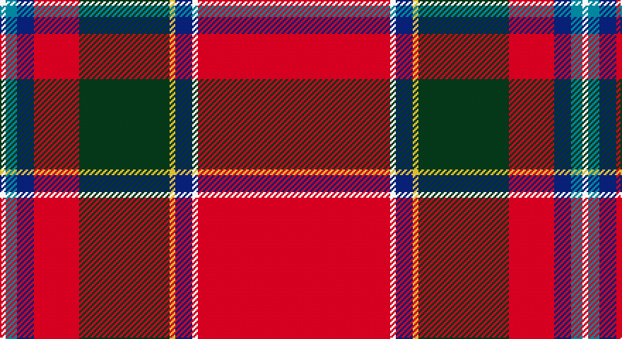 W/4 T8 DB12 R32 DG64 LY4 DB12 W4 R136 W4 DB12 LY4 DG64 R32 DB12 T8 W/4 tartan