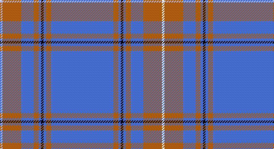 LB/4 O30 B20 O8 B4 K4 B4 O8 B100 O8 B4 K4 B4 O8 B20 O30 W/4 tartan