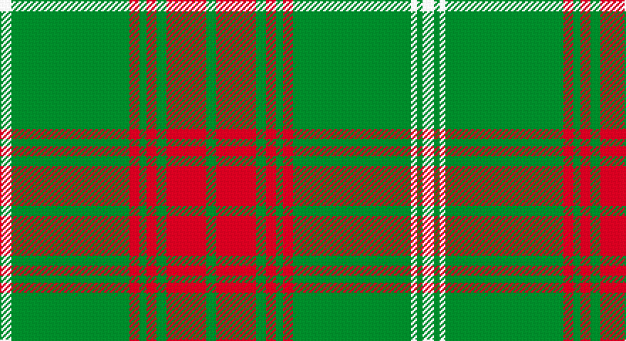 W/8 G83 R7 G5 R7 G7 R28 G7 R28 G7 R7 G5 R7 G83 W4 G4 W/8 tartan