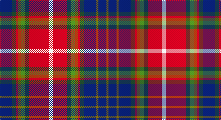 DB/24 DG8 R4 Y6 G8 DG8 R40 W8 R28 DG8 G8 Y6 R4 DG8 DB24 Y4 DB16 Y/4 tartan