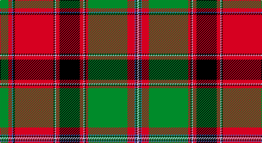 G/14 R6 B2 K3 R65 K2 LB2 R6 K34 R6 LB2 K2 R4 G66 R12 B2 K2 LB/4 tartan