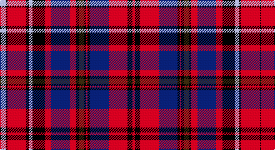 LB/10 K2 R30 K4 LB6 K20 R10 DB30 R10 K4 DY8 K4 R2 K4 DB30 R30 K8 R/4 tartan