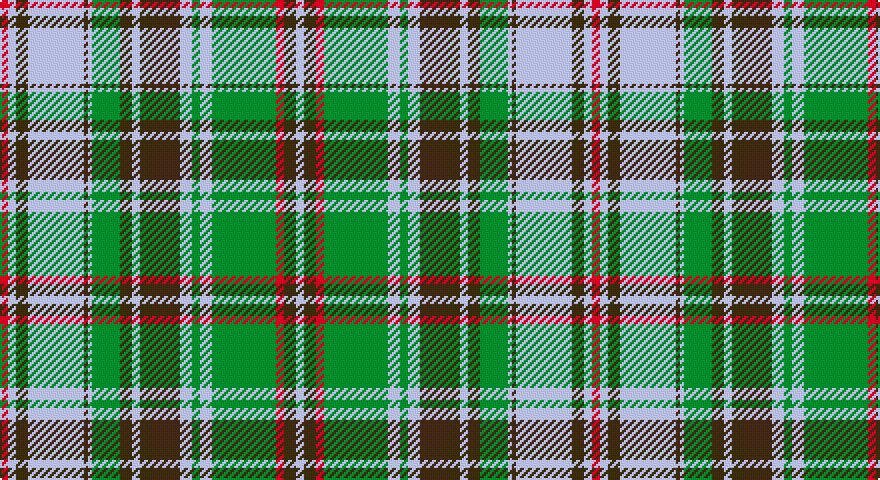 R/4 LB4 DY6 LB28 DO2 LB2 G14 DY6 LB4 DY6 DO14 LB6 G4 LB6 G32 R4 DY6 LB/4 tartan